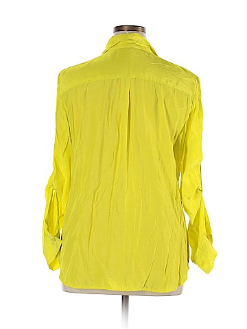 New York & Company 3/4 Sleeve Button-Down Shirt (view 2)