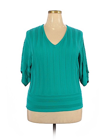 New York & Company Short Sleeve Top (view 1)