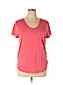 Ann Taylor LOFT 100% Cotton Pink Short Sleeve T-Shirt Size XL - photo 1
