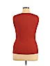 Eva Mendes by New York & Company Orange Sleeveless Top Size XXL - photo 2