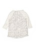Mudd Print Gray 3/4 Sleeve Top Size 12 - photo 2