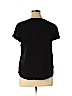 Ann Taylor LOFT 100% Cotton Black Short Sleeve T-Shirt Size XL - photo 2