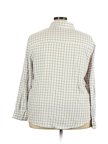 Basic Editions Long Sleeve Button-Down Shirt (view 2)