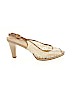 DressBarn Tan Heels Size 9 - photo 1