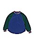L.L. Kids 100% Cotton Color Block Blue Pullover Sweater Size 5 - 6 - photo 1