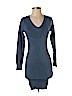 Derek Heart Blue Casual Dress Size S - photo 1