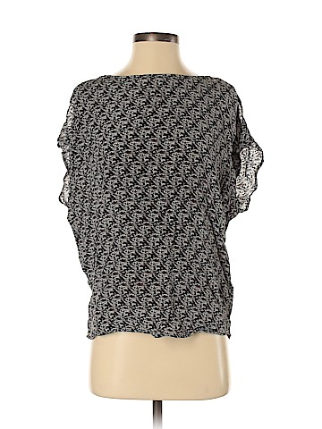 Joie Short Sleeve Silk Top (view 1)