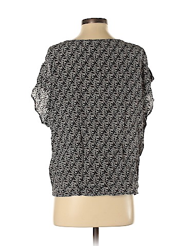 Joie Short Sleeve Silk Top (view 2)