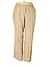 Cato Tan Linen Pants Size 20 - photo 1