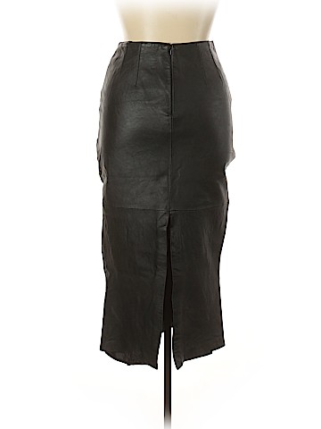 Jaclyn Smith Leather Skirt (view 2)