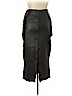 Jaclyn Smith 100% Leather Black Leather Skirt Size 14 - photo 2