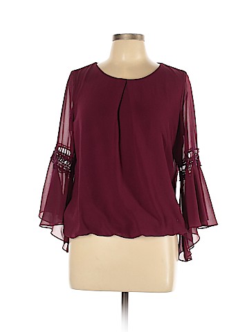 Iz Byer Long Sleeve Blouse (view 1)