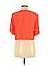 Honey Bun Orange 3/4 Sleeve Blouse Size L - photo 2