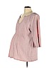 Old Navy - Maternity Pink 3/4 Sleeve Top Size XL - photo 1