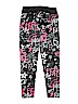 Justice 100% Polyester Print Black Leggings Size 18 - photo 2