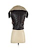 Mudd 100% Polyester Brown Vest Size S - photo 2