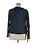 a.n.a. A New Approach Blue Long Sleeve Top Size XL - photo 2