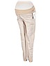 Bellyssima Tan Casual Pants Size XS - photo 1