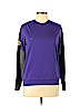 Adidas 100% Polyester Purple Active T-Shirt Size L - photo 1