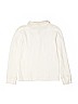Gap Kids 100% Cotton White Long Sleeve Polo Size 10 - photo 2