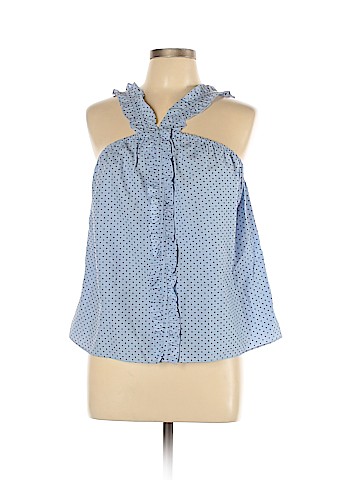 Waverly Grey Sleeveless Blouse (view 1)