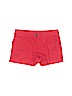 Crazy 8 100% Cotton Red Denim Shorts Size 12 - photo 1