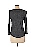 H&M 100% Viscose Black Long Sleeve T-Shirt Size S - photo 2