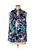 Jones New York Signature 100% Cotton Blue Sleeveless Blouse Size 1X - photo 1
