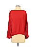 Vince Camuto 100% Polyester Red Long Sleeve Blouse Size M - photo 1