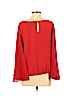 Vince Camuto 100% Polyester Red Long Sleeve Blouse Size M - photo 2