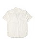 Gap Kids 100% Cotton White Short Sleeve Button-Down Shirt Size 10 - photo 2