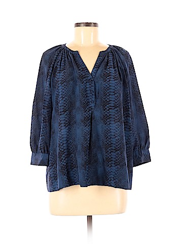 Joie 3/4 Sleeve Silk Top (view 1)