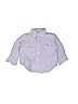 Ralph by Ralph Lauren 100% Cotton Solid Blue Long Sleeve Button-Down Shirt 6-9 MO / 9 MO - photo 1