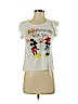 Disney 100% Viscose White Short Sleeve T-Shirt Size P (petite) - photo 1