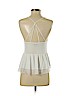 Charlotte Russe 100% Polyester White Sleeveless Blouse Size S - photo 2