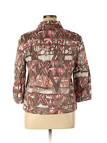 Chico's Long Sleeve Button-Down Shirt (view 2)