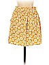 American Eagle Outfitters 100% Polyester Yellow Casual Skirt Size M - photo 2