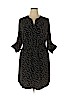 Mossimo 100% Polyester Black Casual Dress Size XL - photo 1