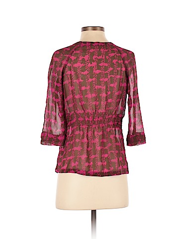 DKNY 3/4 Sleeve Button-Down Shirt (view 2)