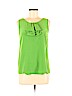Kate Spade New York 100% Silk Green Sleeveless Silk Top Size S - photo 1