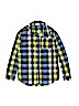 Crazy 8 100% Cotton Blue Long Sleeve Button-Down Shirt Size L (kids) - photo 1