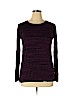 Cable & Gauge 100% Rayon Purple Pullover Sweater Size XL - photo 1