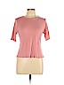 H&M 100% Cotton Pink Short Sleeve T-Shirt Size L - photo 1