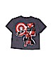 Marvel Graphic Blue Short Sleeve T-Shirt Size 4 - 5 - photo 1