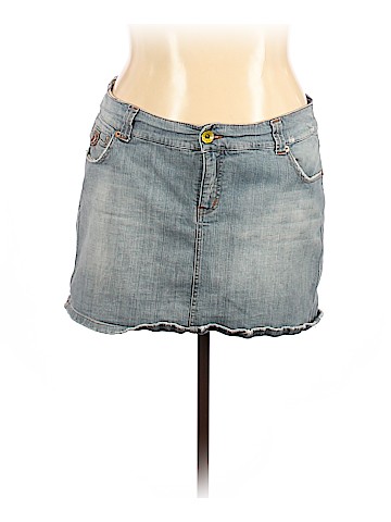 Free Style Denim Skirt (view 1)
