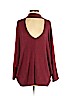 Urban Outfitters Burgundy 3/4 Sleeve Top Size S - photo 1