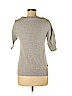 BCBGMAXAZRIA 100% Cashmere Gray Cashmere Pullover Sweater Size S - photo 2