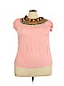 Assorted Brands 100% Rayon Pink Short Sleeve Top Size 3X - photo 1