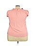 Assorted Brands 100% Rayon Pink Short Sleeve Top Size 3X - photo 2