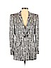 Escada by Margaretha Ley Gray Silk Blazer Size EU 40 / US 10 - photo 1